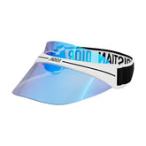 DIOR Diorclub1 Blue Mirrored Visor at Gravity NYC